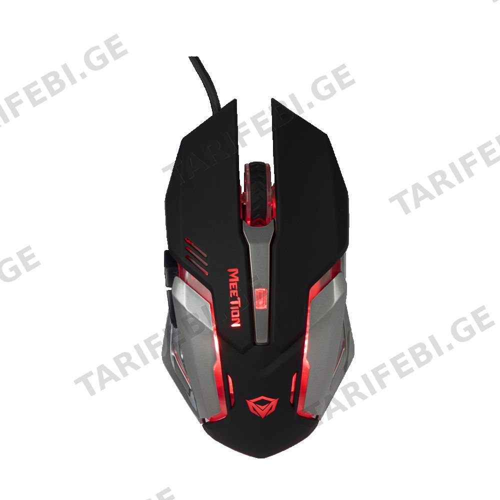 მაუსი MeeTion M915 Black USB Wired Gaming Mouse