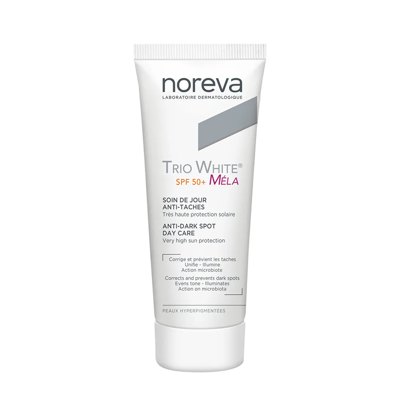 ნორევა-TRIO WHITE MELA კრემი SPF 50 40 მლ.