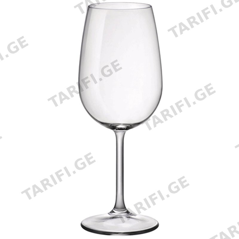 მინის ღვინის ჭიქა (590 ML, 6 PCS)