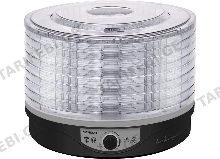 საჭმლის დეჰიდრატორი Sencor SFD 3109BK (საშრობი)