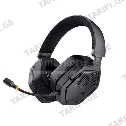 უკაბელო Bluetooth ყურსასმენი - Trust GXT 493 Black WL BT