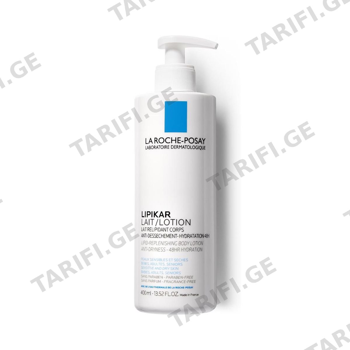 მსუბუქი რძე ლიპიკარი 400მლ 49615 ლა როშ-პოზე - La Roche-Posay