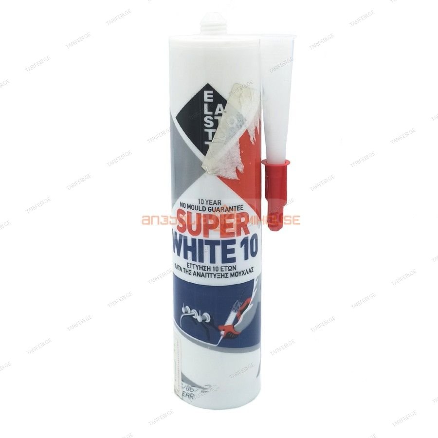 სილიკონი ანტიბაქტერიული ELASTOTET SUPER WHITE 10 SILICONE TR