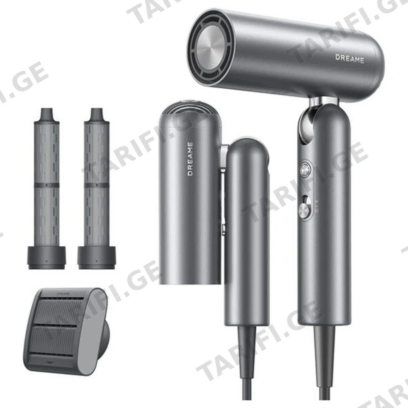 თმის ფენი DREAME POCKET NEO HIGH-SPEED HAIR DRYER GREY
