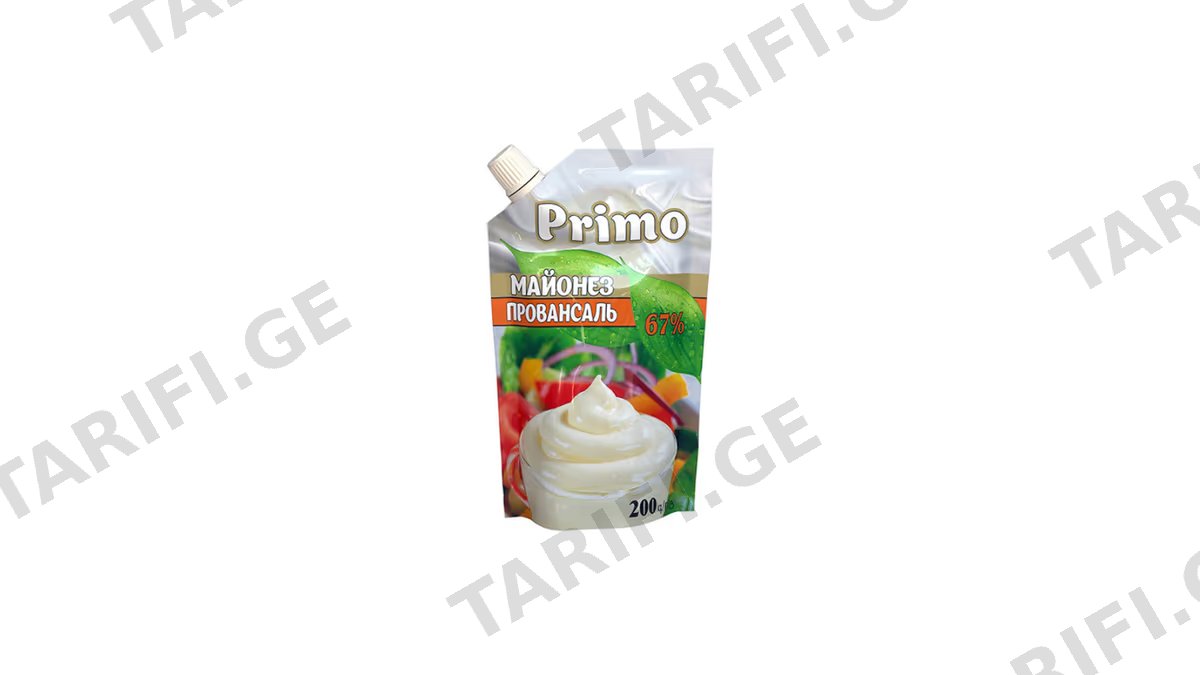 PRIMO მაიონეზი 200მლ