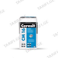 (25კგ) წებოცემენტი CERESIT CM 16