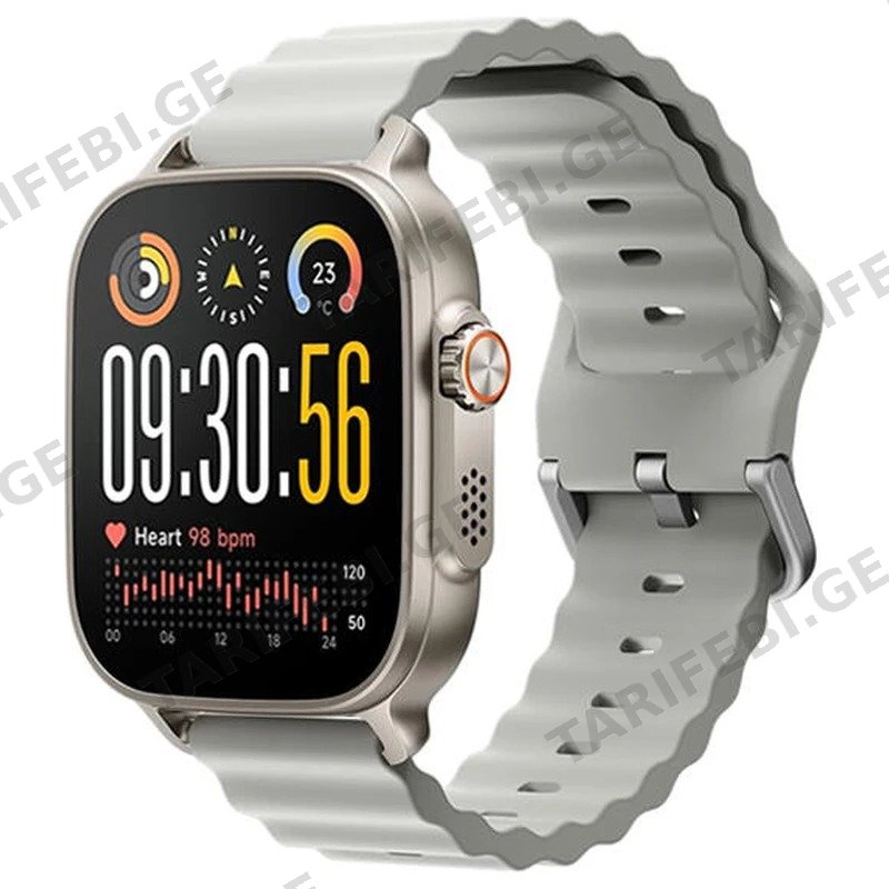 სმარტ საათი REALME WATCH 5 SILVER ვერცხლისფერი