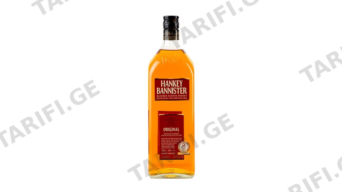 შოტლანდიური ვისკი Hankey Bannister - 1L