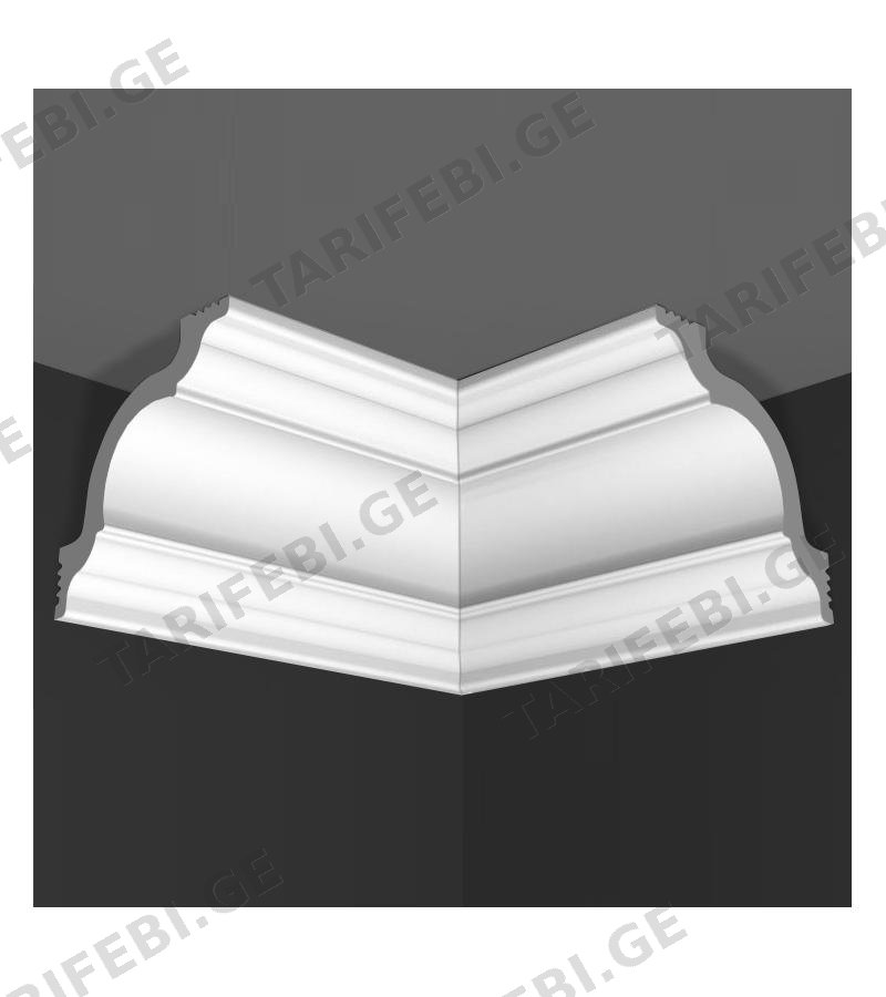 პენოპ. პლინტუსის შიგა კუთხე Де-Багет П 01 110/110 (6*4)