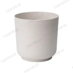 ქოთანი ყვავავილის FORM PLASTIC Satina Eco 20 თეთრი 4383-011