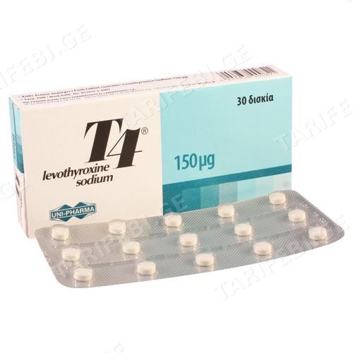 ტ4 (T4) ტაბლეტი 150მკგ #30