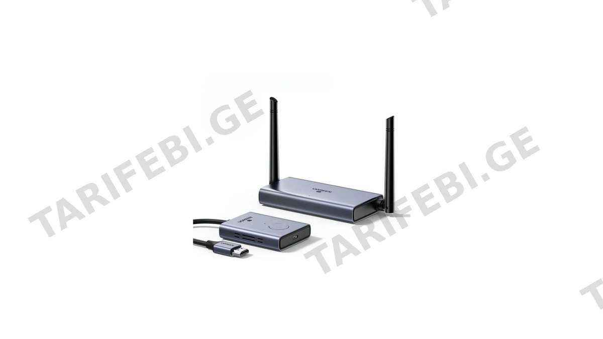 უსადენო HDMI გადამცემი UGREEN CM506 (50633) Wireless Transmitter SIlver