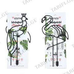 მცენარის საყრდენი Lamela 550 bird plant supports - black