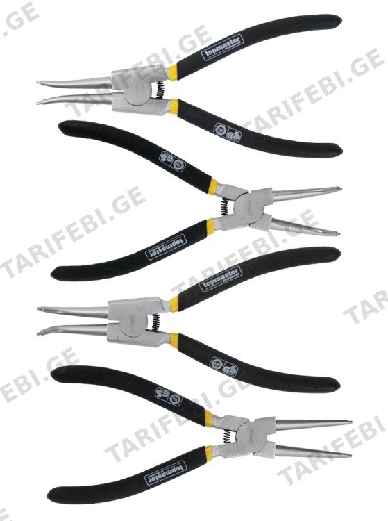 ნაკრები გაზკბილების Topmaster 212917 160 მმ 4 ც