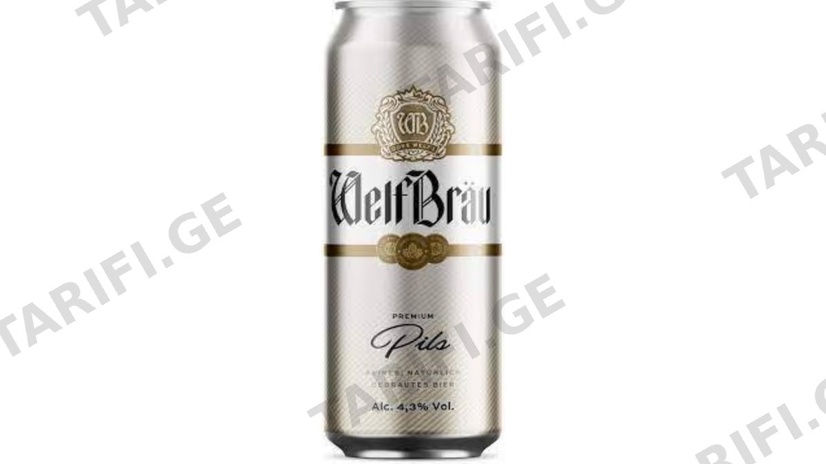 ლუდი Welfbrau - 0.5L
