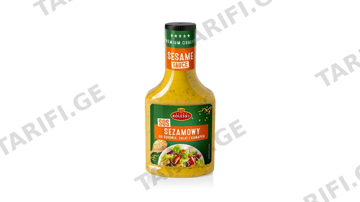 "ROLESKI"- სოუსი სეზამის 6*300გ