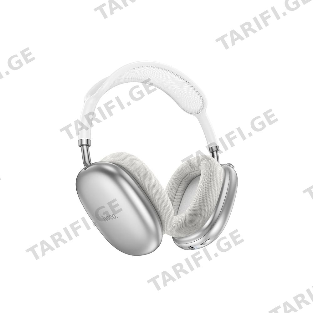 ყურსასმენი Hoco W55 Pleasing BT Headphones Silver