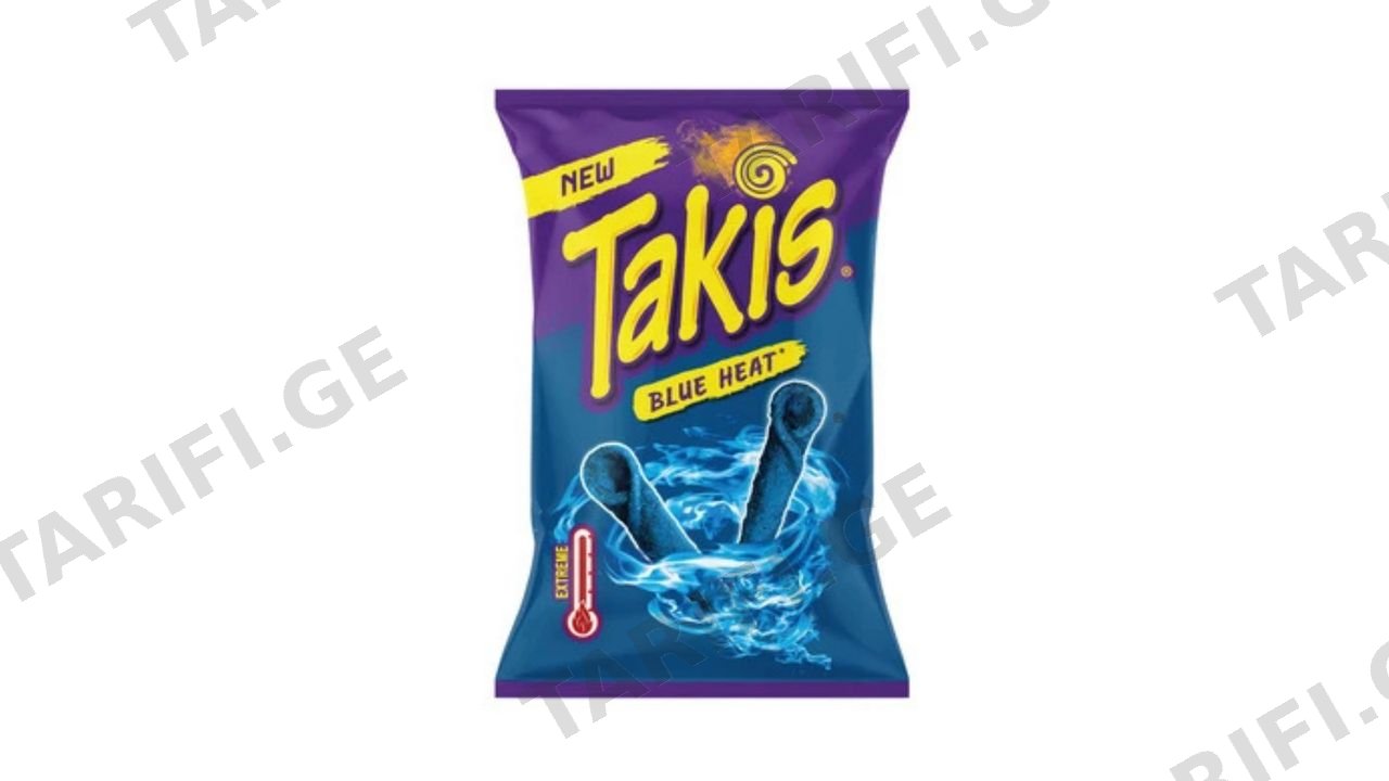 ჩიფსი "TAKIS" Blue Heat 100გრ.