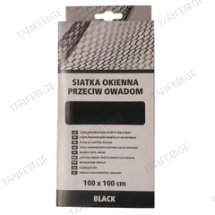 მწერებისგან დამცავი ბადე Kaem 0395-111010 100х100 სმ შავი