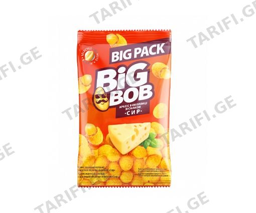 არაქისი "BIG BOB" ყველის არომატით 90 გრ (BIG PACK)