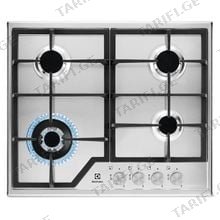 Electrolux EGS6436SX გაზის ჩასაშენებელი ქურის ზედაპირი