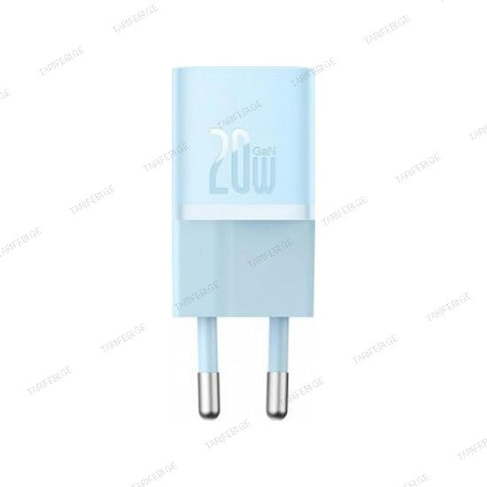 Baseus GaN5 Fast Charger mini 1C 20W EU CCGN050103 Blue