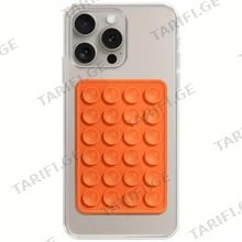 silicone phone holder ORANGE