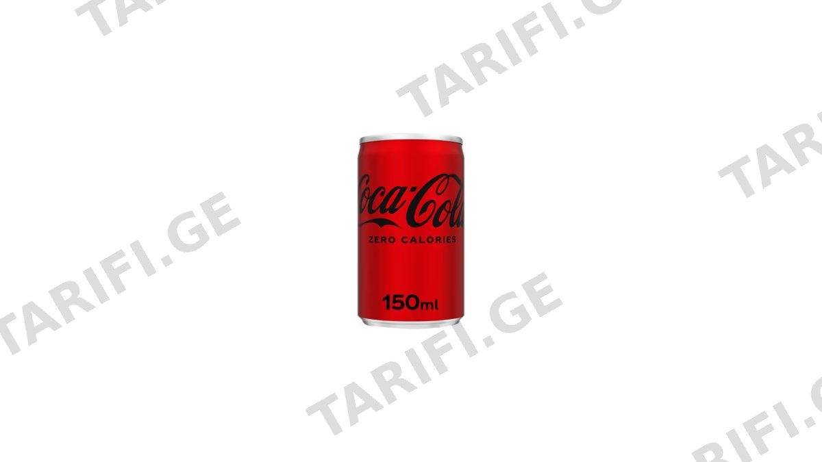 კოკა კოლა მინი ზერო 150მლ/90357473