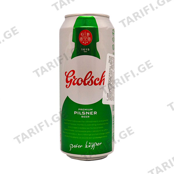 ლუდი/გროლში/0.5ლ ქილა