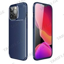 კარბონის ქეისი iPhone 13 Pro Max Focus Carbon Case - მუქი ლურჯი
