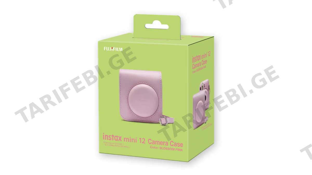 ჩანთა Instax Mini 12 Blossom Pink