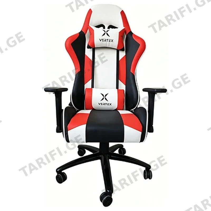 გეიმერული სავარძელი VERTEX NITRO წითელი/თეთრი