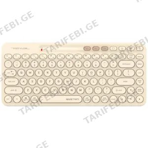 A4Tech FSTYLER FBK36C AS Bluetooth & 2.4G Cafe Latte