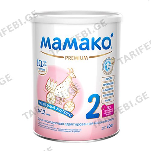 მამაკო - თხის რძე /6-12თვ/ 400გრ