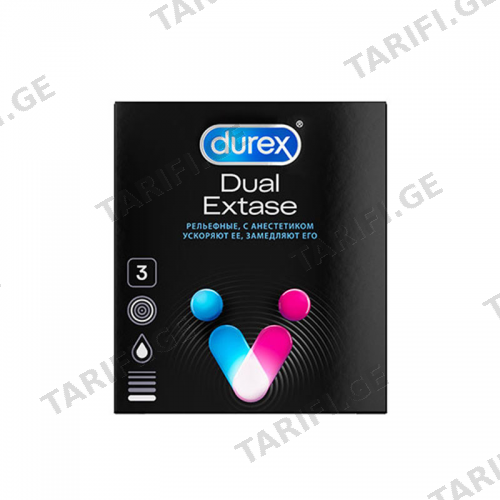 დურექსი პრეზერვატივი Dual Extase#3_97698