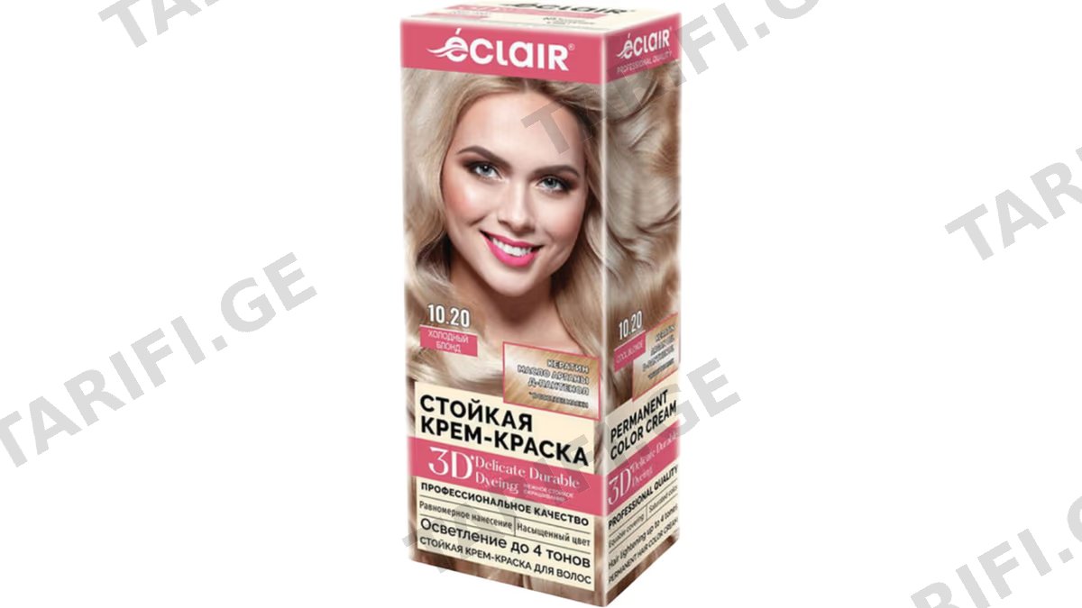 ეკლარი თ/ს 3D 2728/8362 ცივი ქერა N101/N10.20 *
