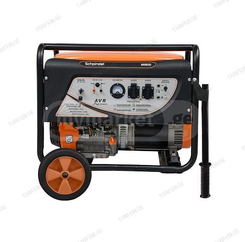 Schpindel გენერატორი ბენზინზე 8.5 kw