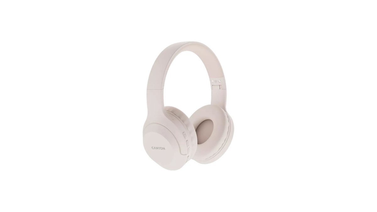 CANYON HEADPHONES BTHS-3 WRLS ბეჟი/5291485009717