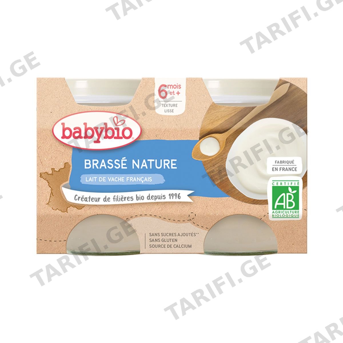 ფრანგული იოგურტი ძროხის რძით 0859 ბეიბი ბიო - Baby Bio