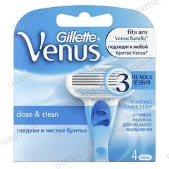 საპარსი პირი Gillette Venus Close & Clean 4 ც
