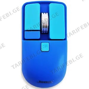 Jedel WD144 5D Optical Ergonomic Rechargeable Mouse Blue