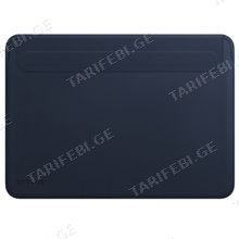 Case Proove Leather Sleeve MacBook 13"/13.3" blue ლეპტოპის დამცავი
