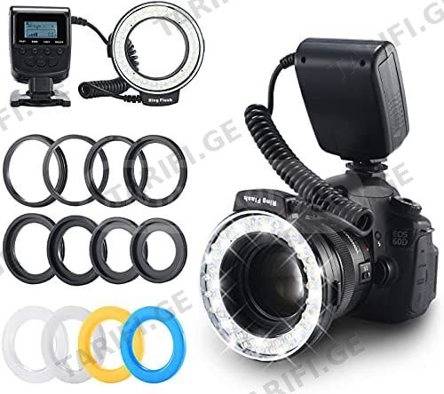 კამერის ლინზის ფლეში / camera ring flash