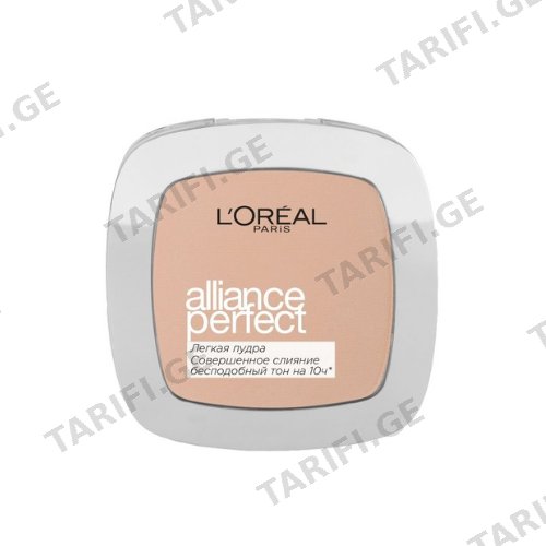 ლორეალი - პუდრი Alliance Perfect N4 beige 9გრ #1