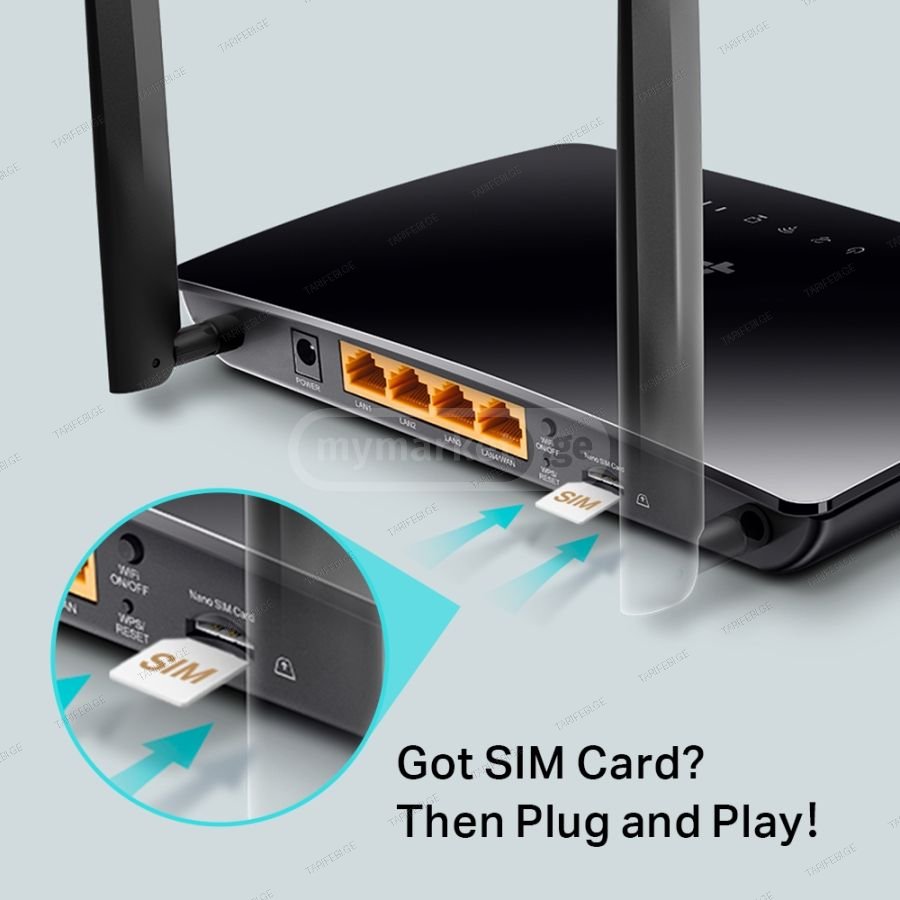 TL-MR6400  TP-Link Wireless N 4G LTE Router