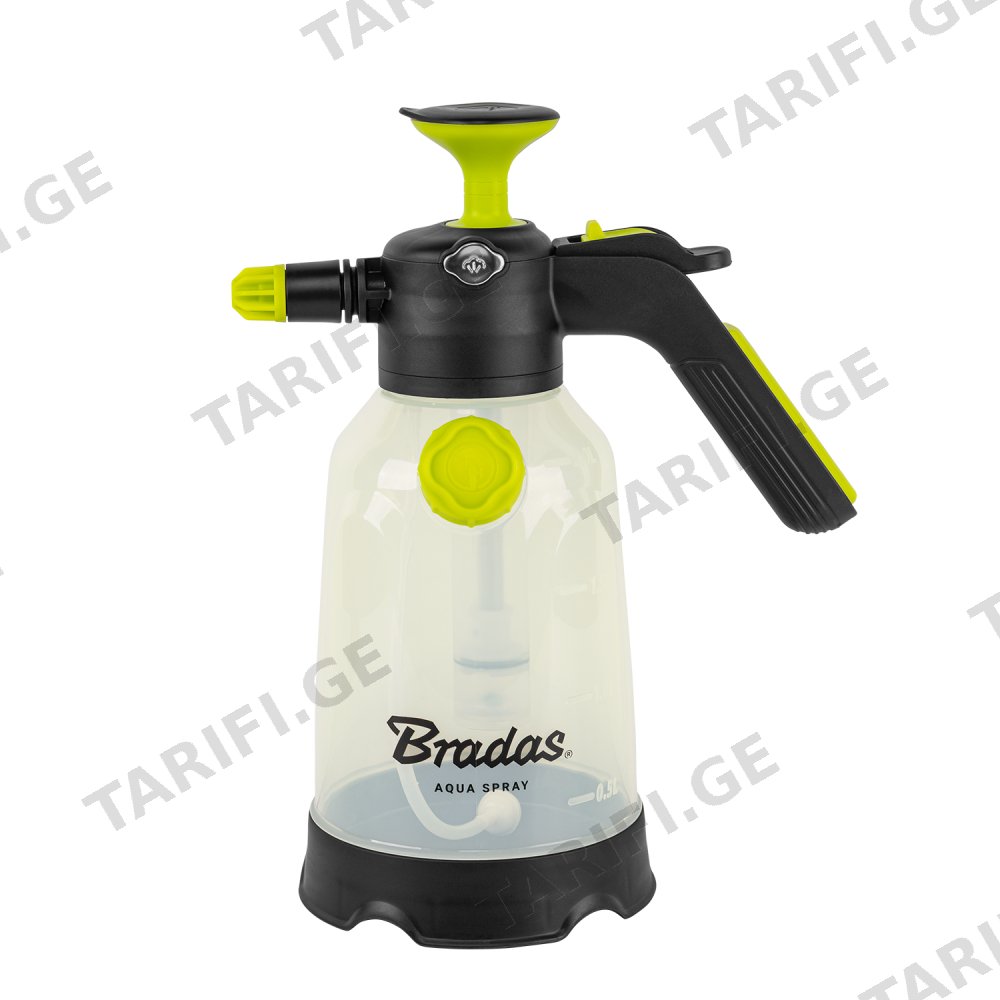 წნევიანი შესასხურებელი Bradas AQUA SPRAY CLEAR AS0200CL/SF 2 ლ