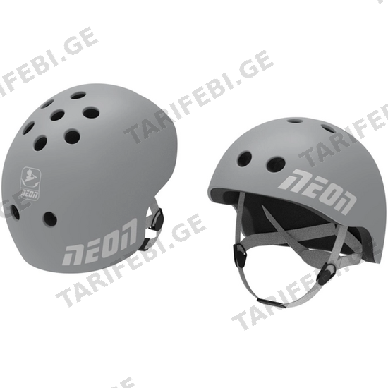 ჩაფხუტი ბავშვებისთვის NEON HELMET 2021 MGREY