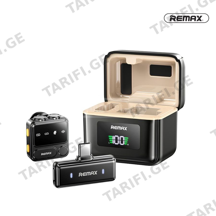 უსადენო “პეტლიჩკა” მიკროფონი REMAX K17 (Type-C)