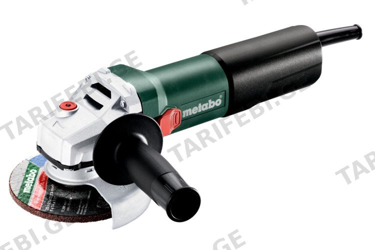 კუთხის სახეხი მანქანა Metabo WEQ 1400-125 1400W (600347000)