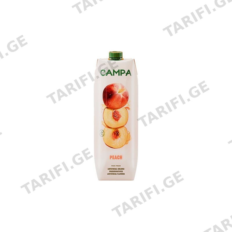 წვენი ატმის 950ლ კამპა